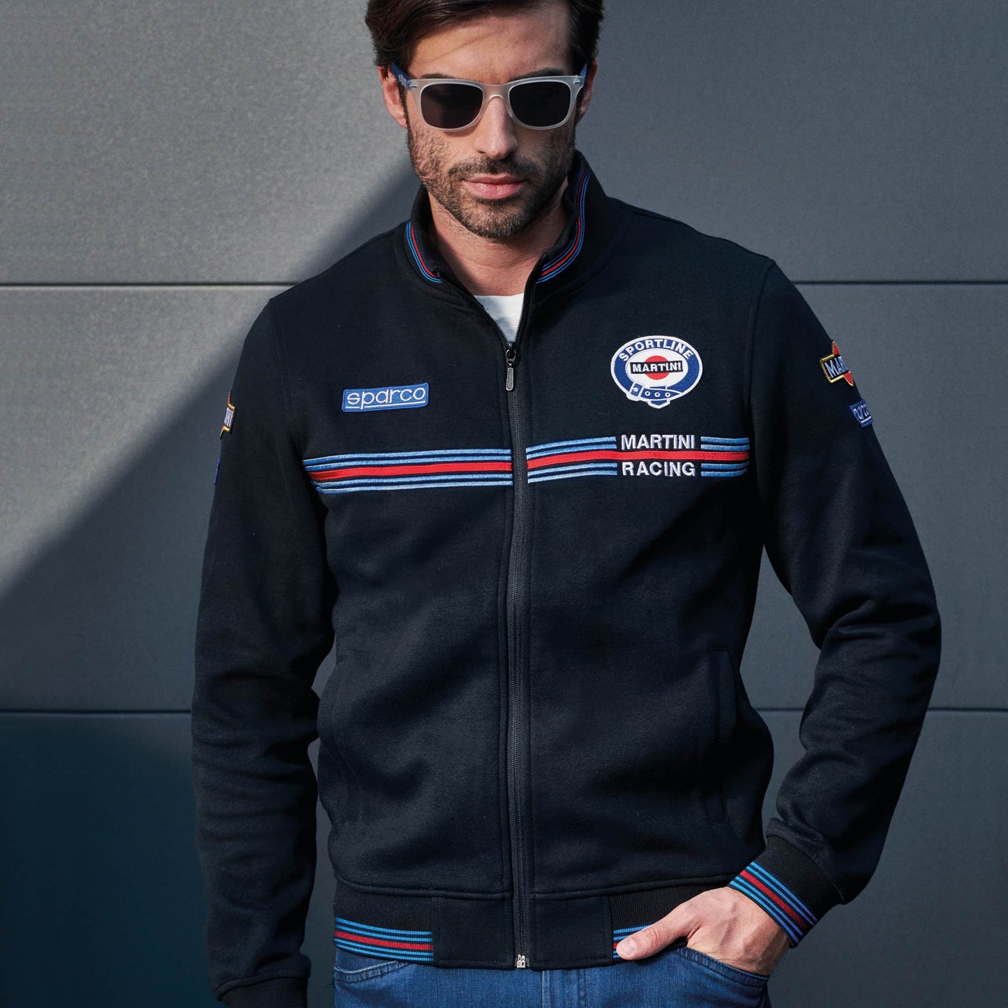 FULL ZIP SWEATSHIRT MARTINI RACING