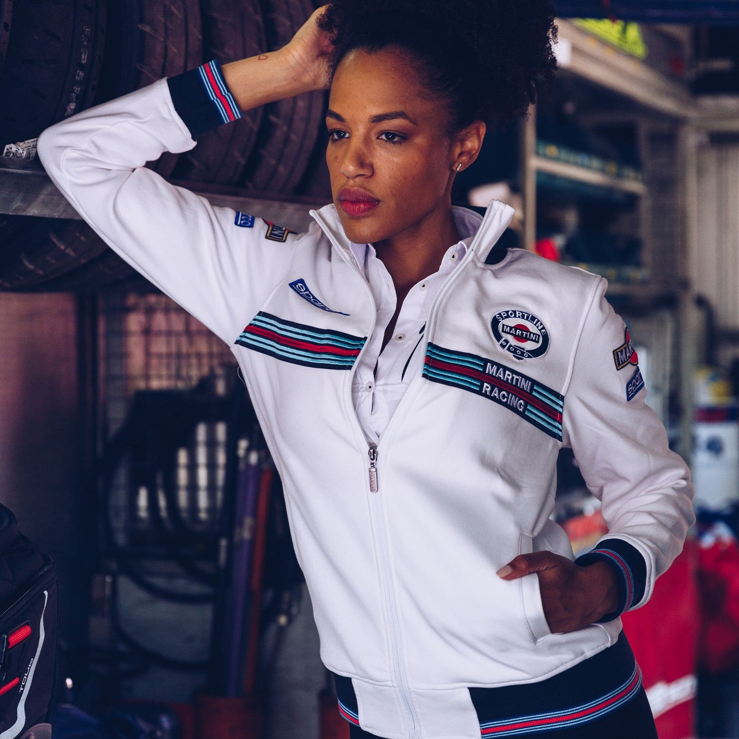 FULL ZIP MARTINI RACING LADY