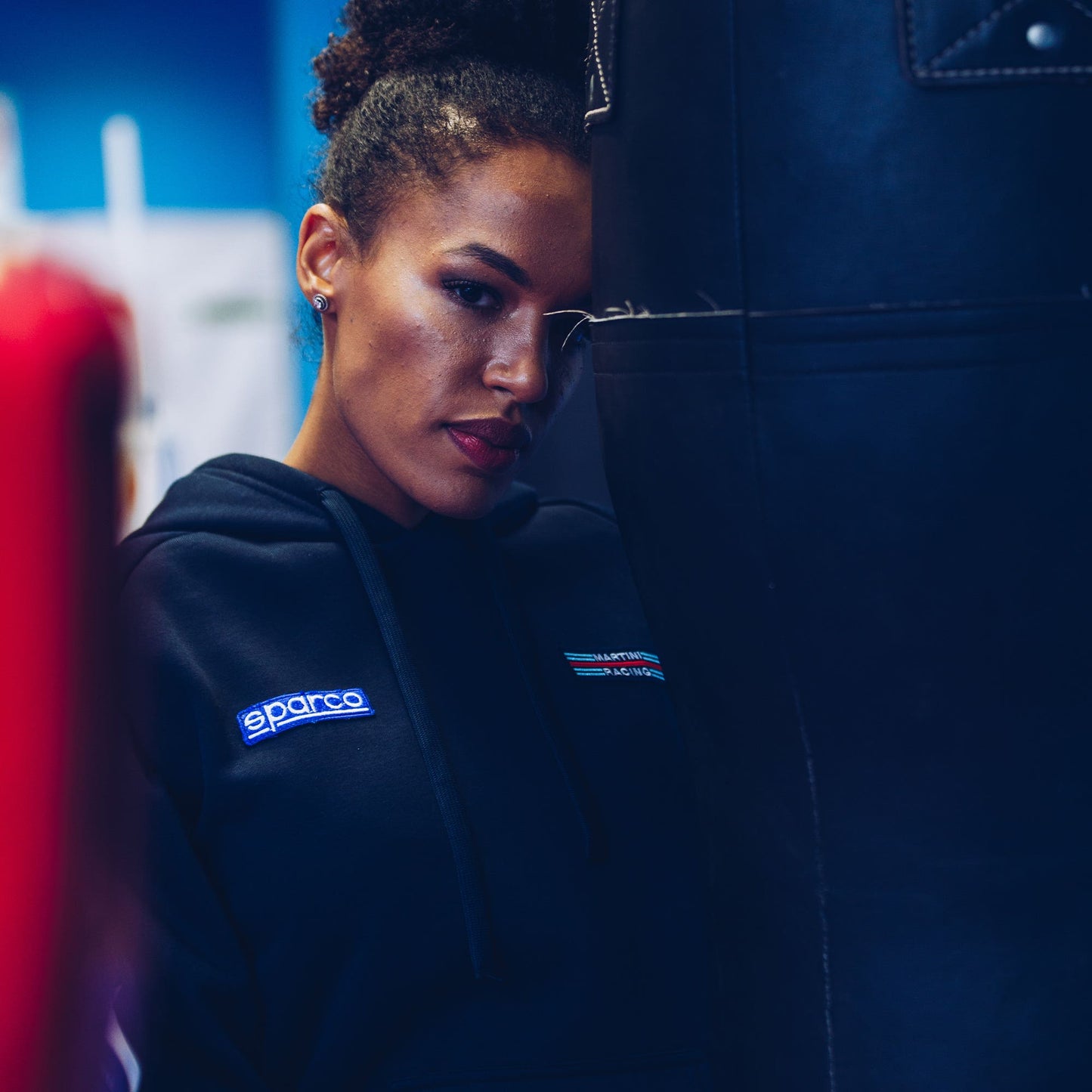 HOODIE BIG STRIPES MARTINI RACING