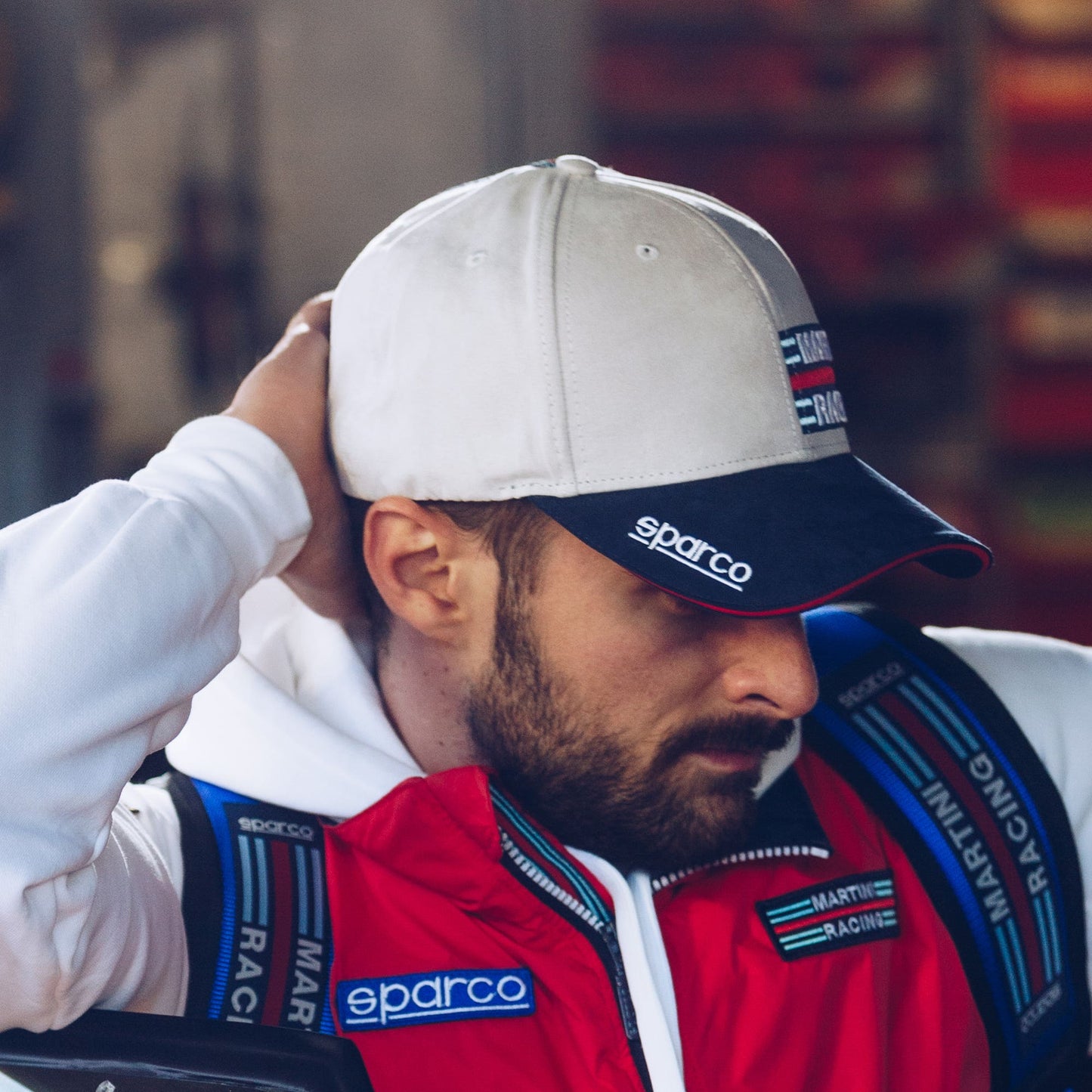 CAP SIDE LOGO MARTINI RACING