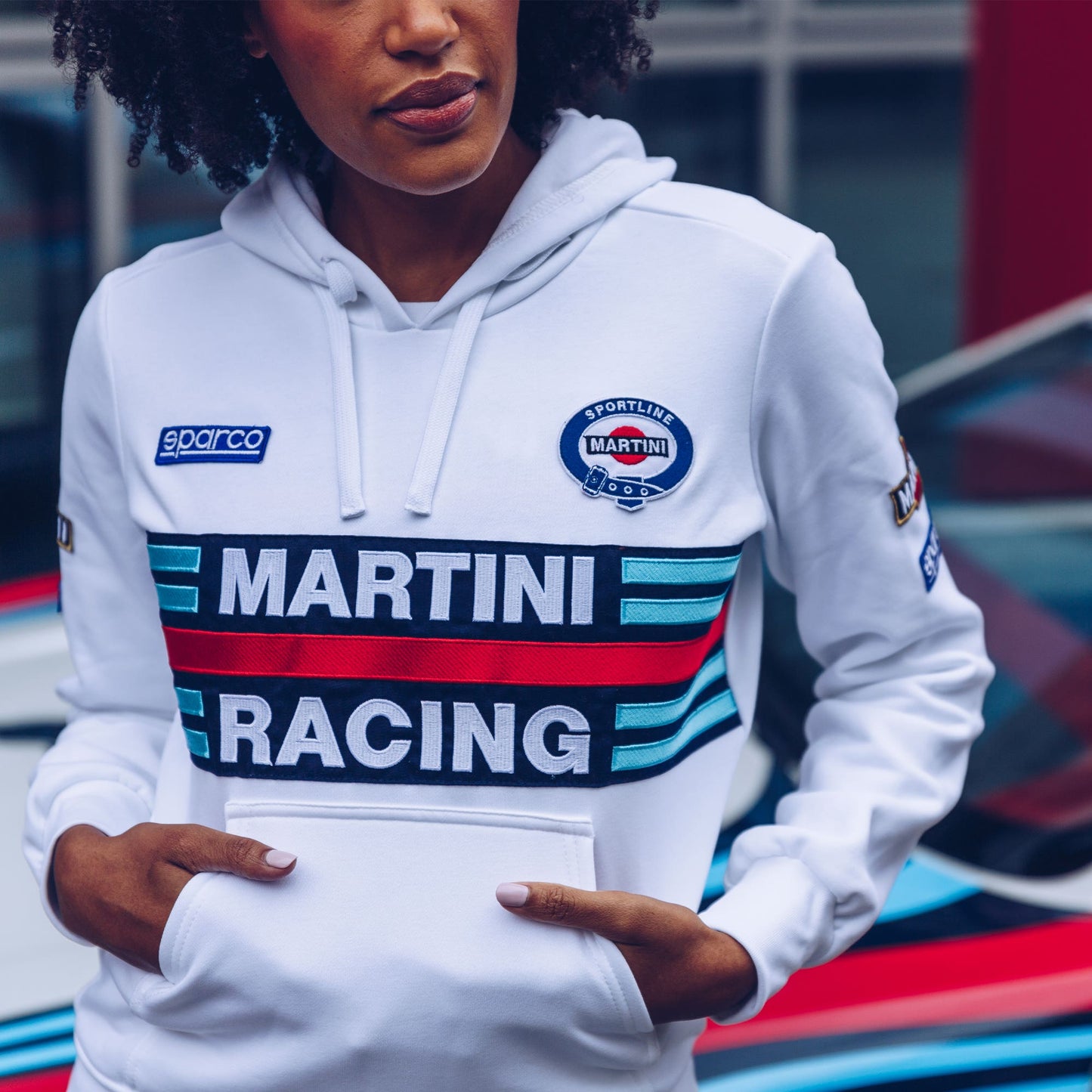 HOODIE MARTINI RACING LADY