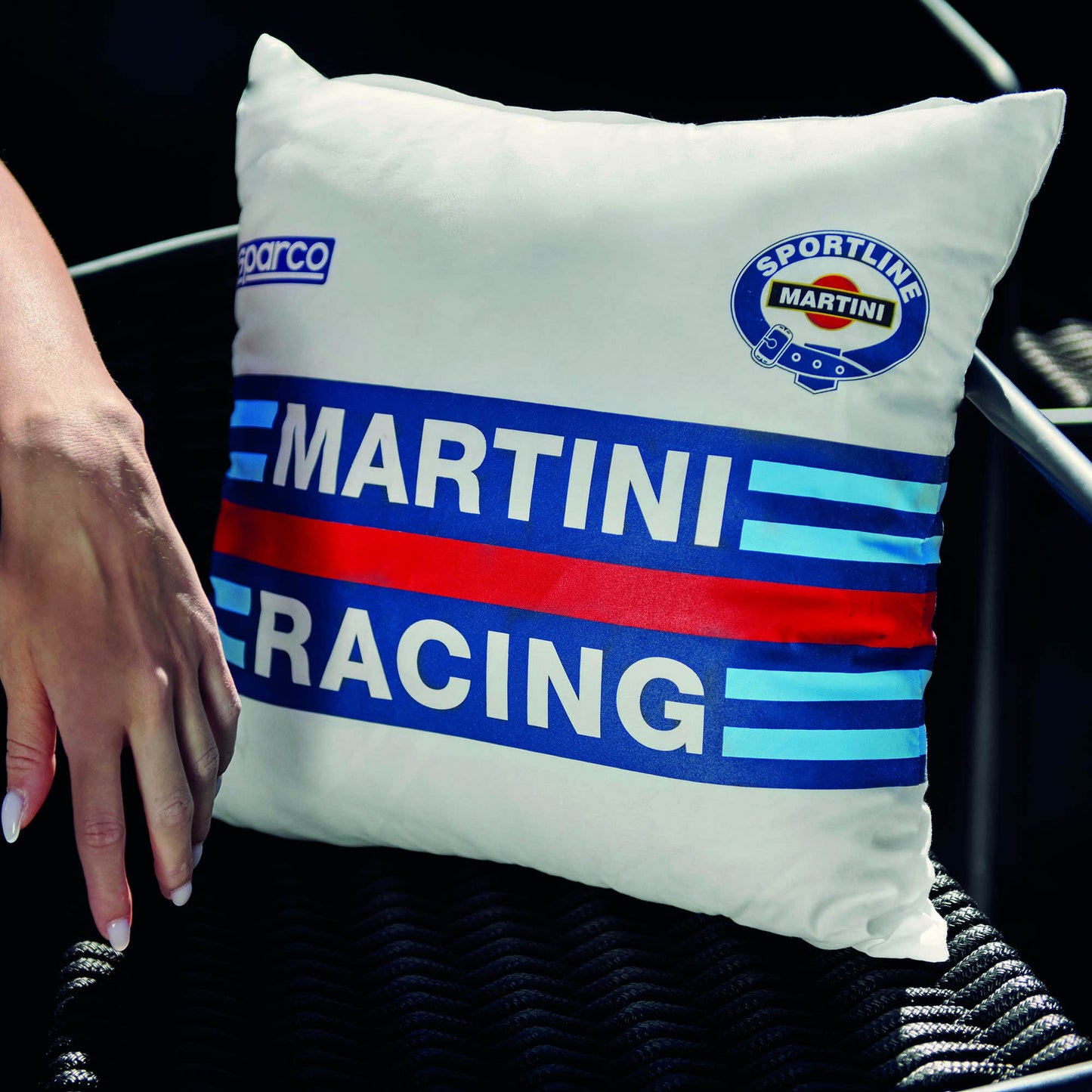 CUSCINO COTONE 40X40 REPLICA MARTINI RACING