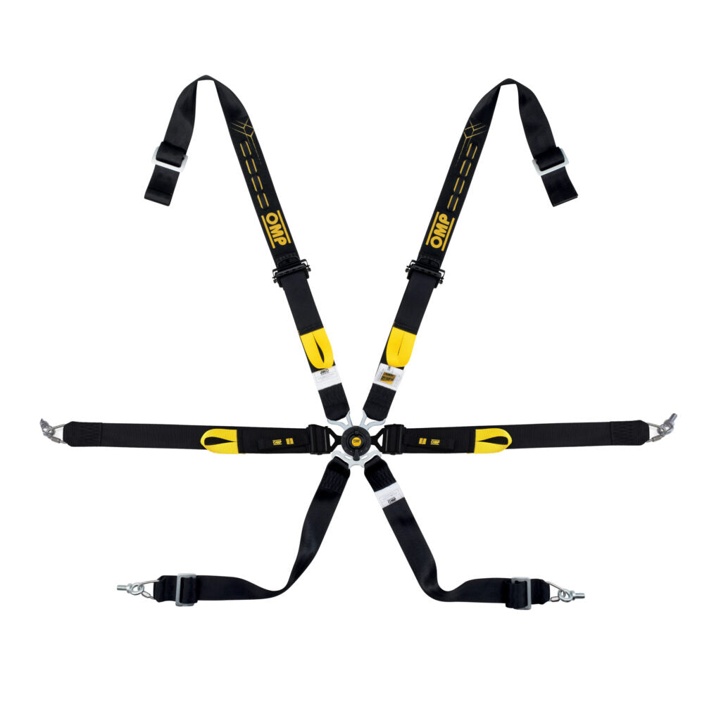 SAFETY HARNESS ONE 2″ WRC ENDURANCE PULL-DOWN BLACK