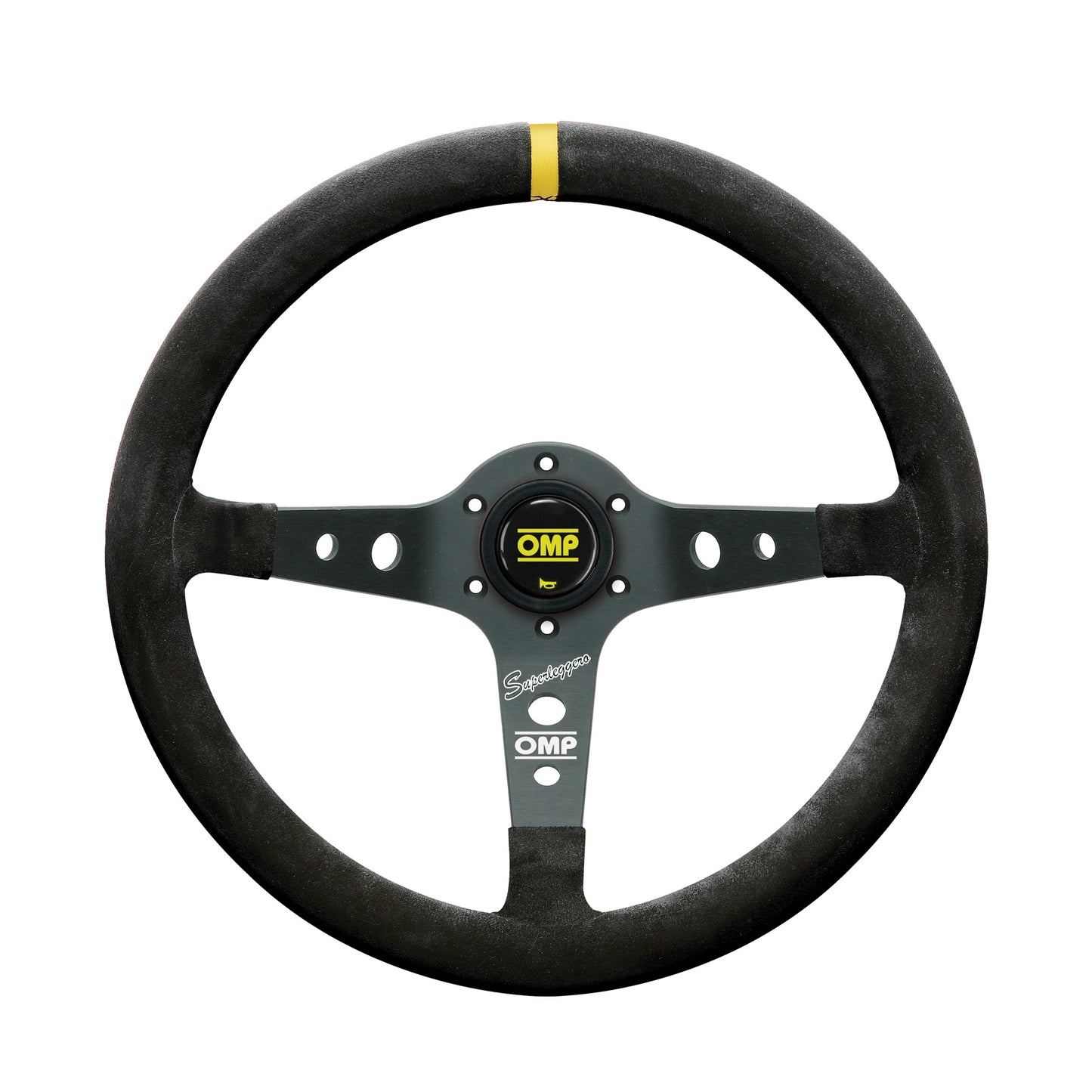 CORSICA SUPERLEGGERO:SUEDE LEATHER 350mm DIAMETER STEERING WHEEL