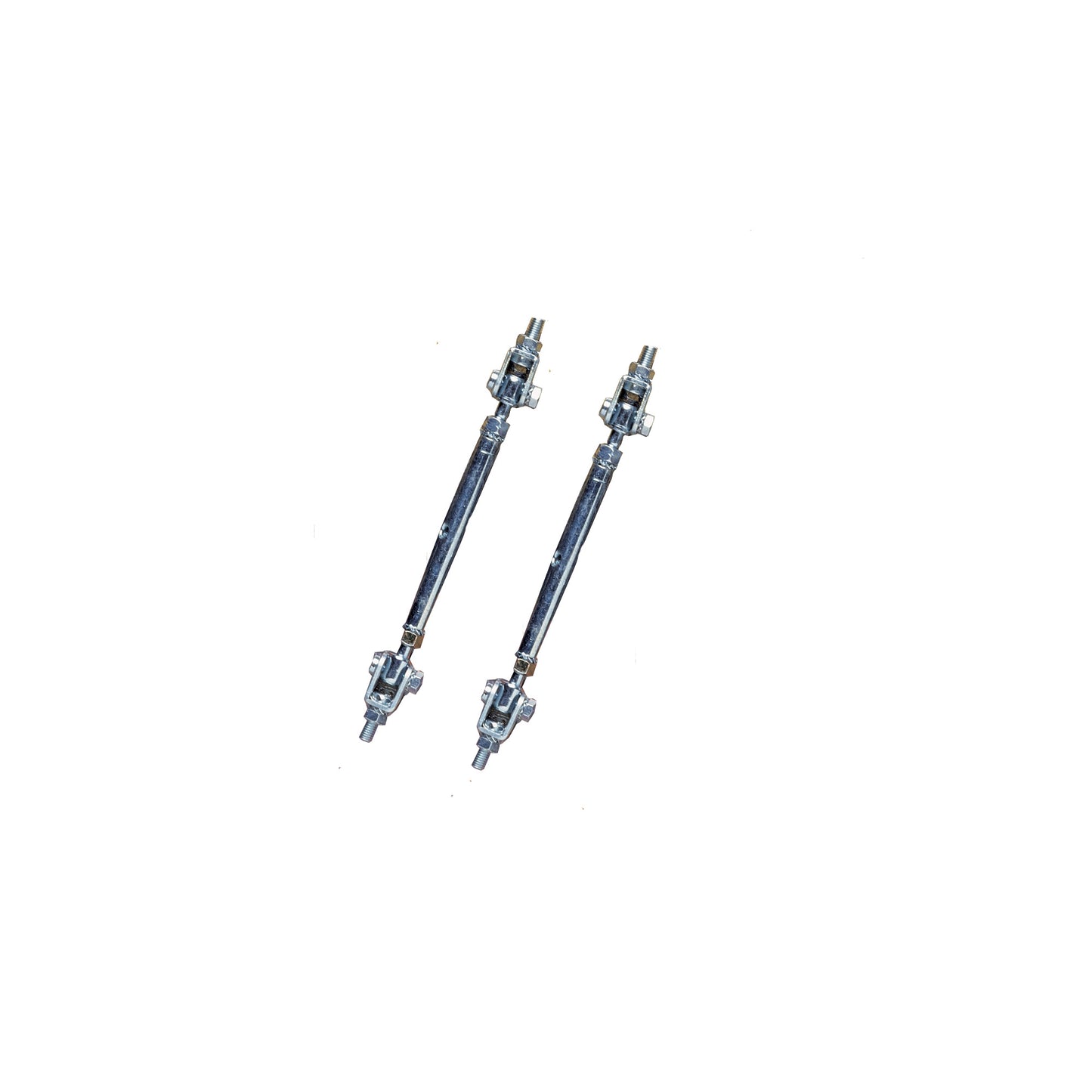 PAIR ZINC PLATED STEEL STAYBAR