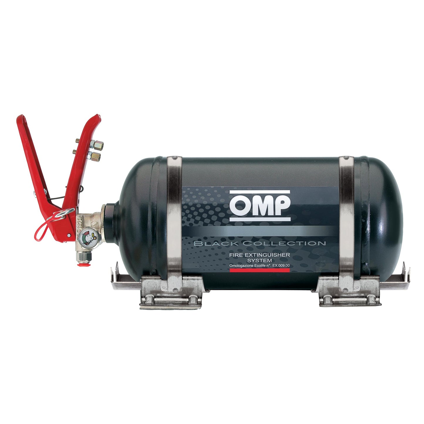 EXTINGUISHING SYSTEM STEEL MECHANICALLY FIA HOMOLOG.WEIGHT 5,6 KG
