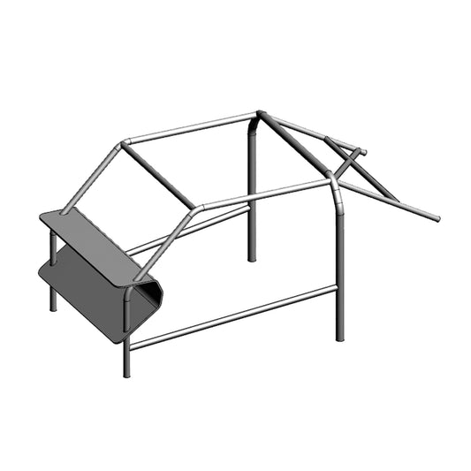 ROLL BAR WITH DOOR BARS A112