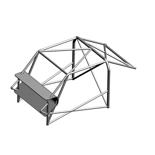 STEEL BOLT-IN ROLL CAGE NISSAN Z350>04 COMPLIES WITH FIA ANNEX J.