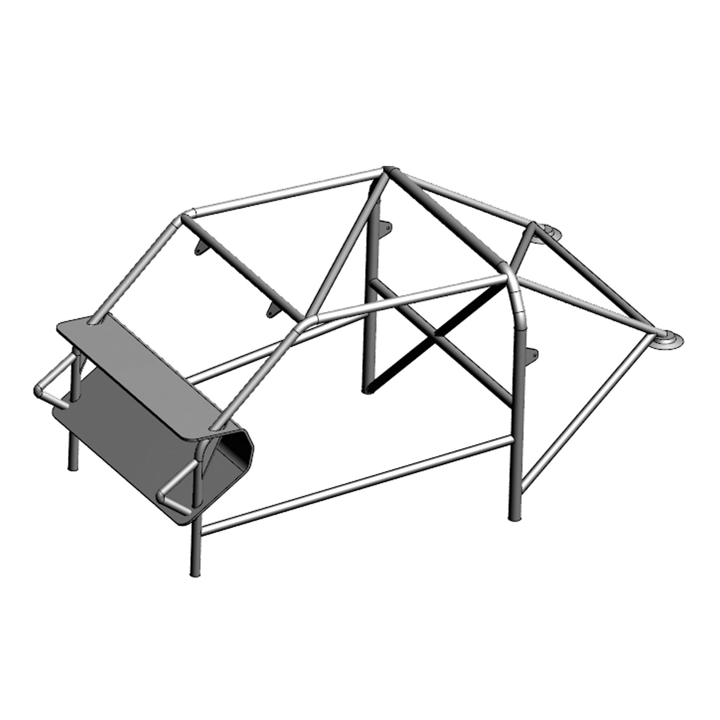FORD ESC.COSW.4WD CRMO CAGE B