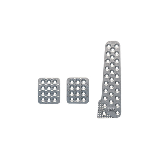 SET 3 PED.SAND-BLASTED ALU