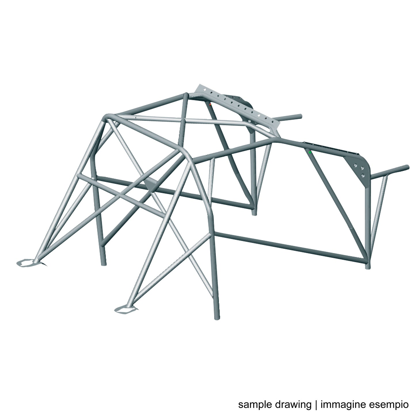 ROLL CAGE 25CRM04 HOMOLOG MSA HONDA TYPE R HOMOLOG FIA N