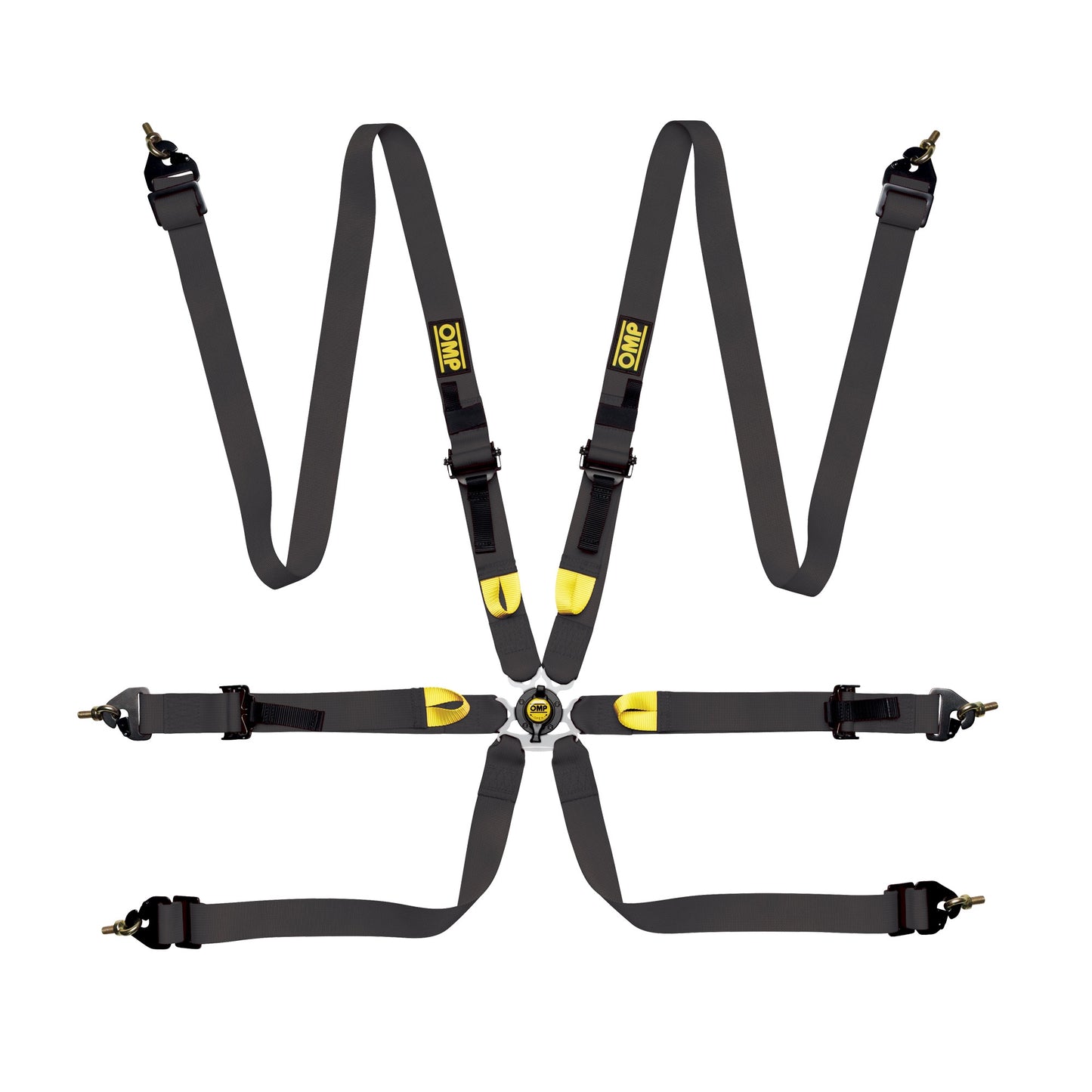 SAFETY HARNESS FIRST 2″ FIA 8853-2016 PULL UP – STEEL ADJ.